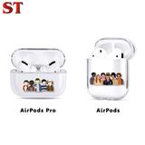 Coque AirPods Stranger Things® <br> Groupe Saison 2